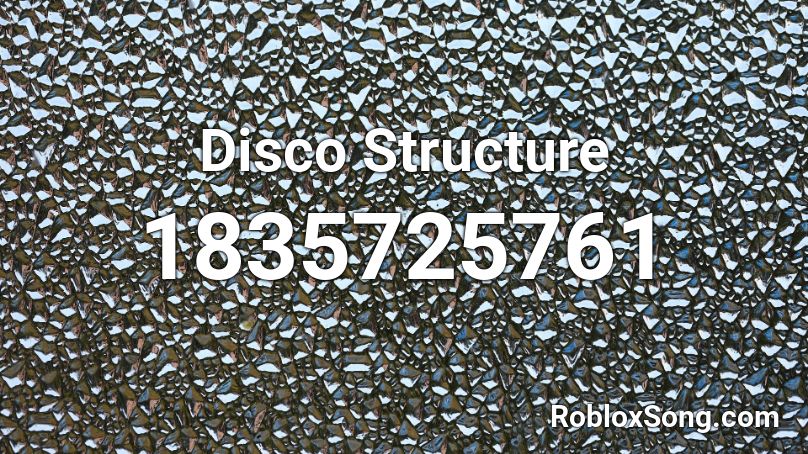 Disco Structure Roblox ID