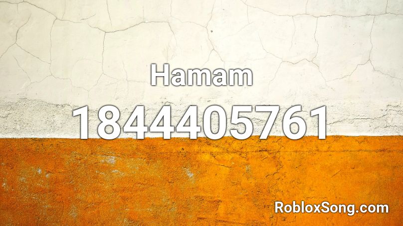 Hamam Roblox ID