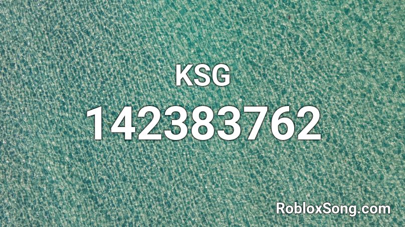 KSG Roblox ID