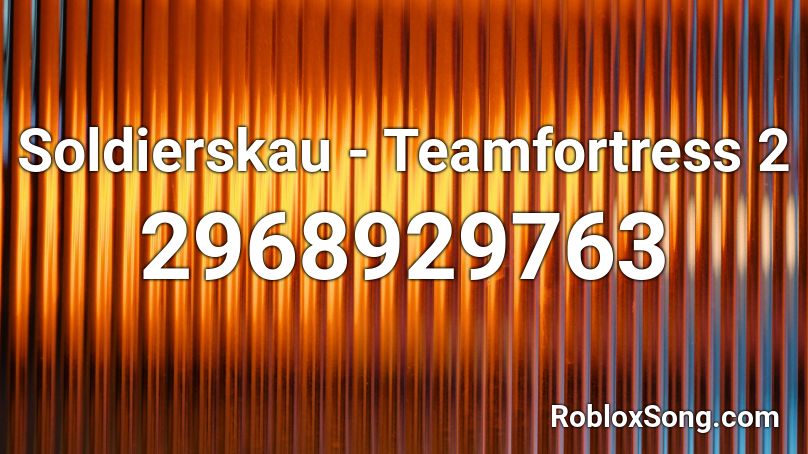 Soldierskau - Teamfortress 2 Roblox ID