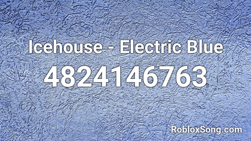 Icehouse - Electric Blue Roblox ID