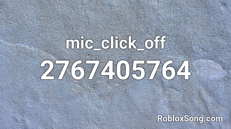 mic_click_off Roblox ID