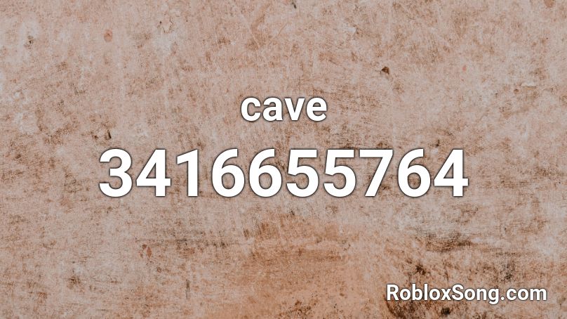cave Roblox ID