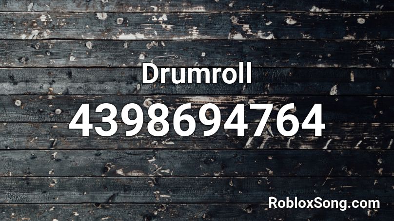 Drumroll Roblox ID