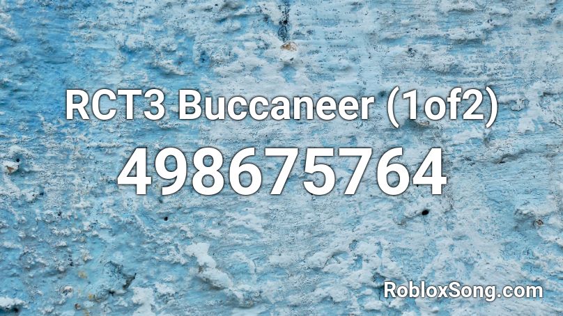RCT3 Buccaneer (1of2) Roblox ID