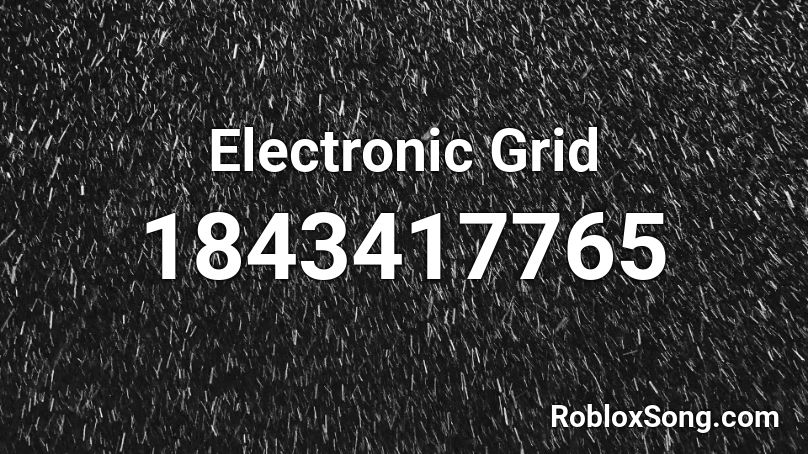 Electronic Grid Roblox ID