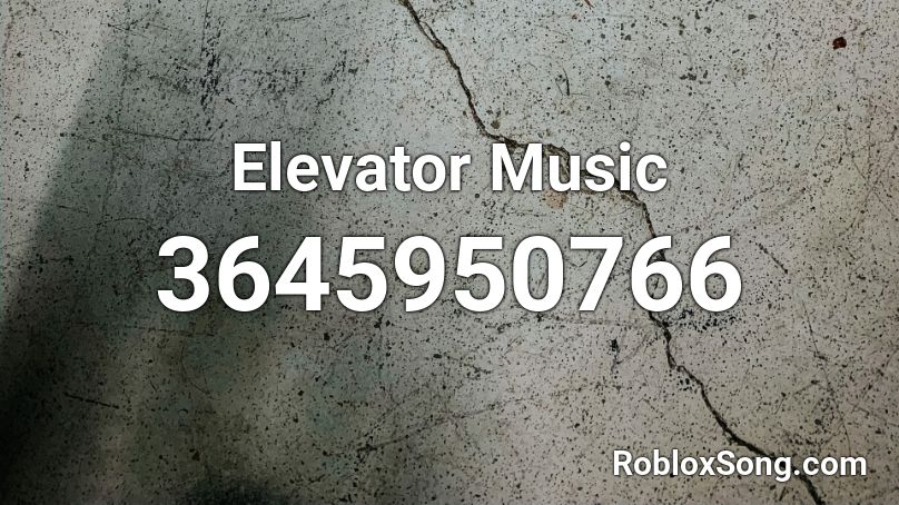 roblox elevator music code