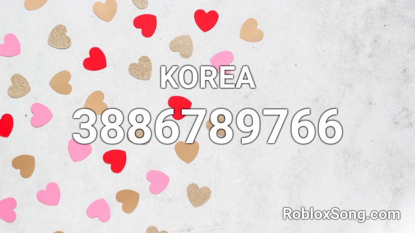 KOREA Roblox ID