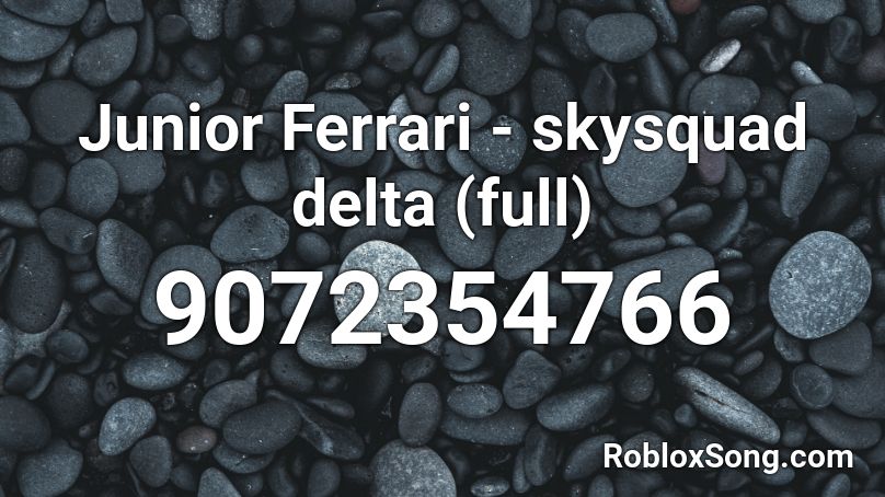 Junior Ferrari - skysquad delta (full) Roblox ID
