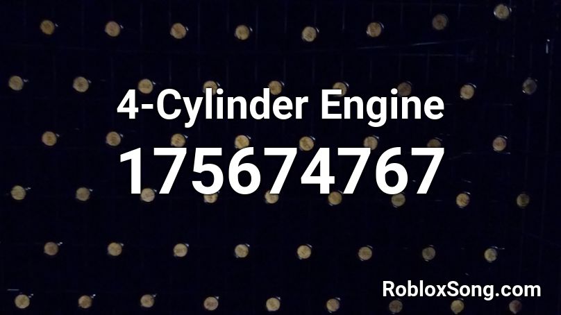 4-Cylinder Engine Roblox ID