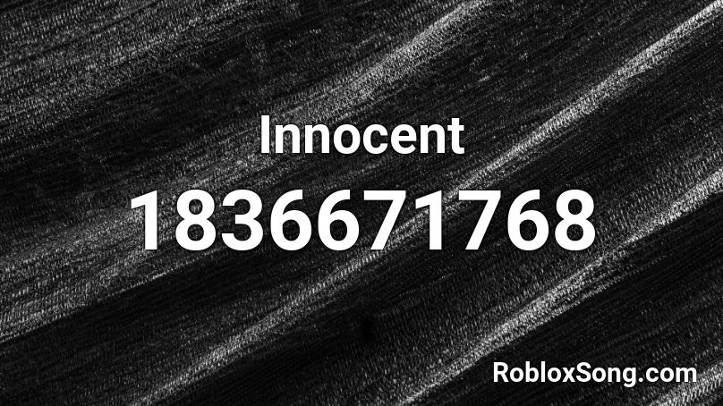 Innocent Roblox ID