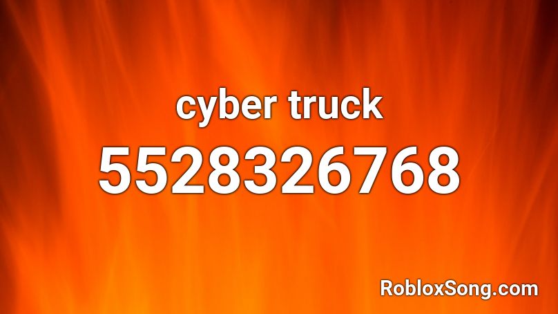 cyber truck Roblox ID