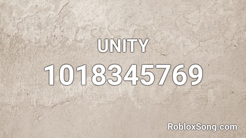 UNITY Roblox ID