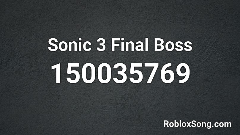 sonic 3 final boss stage mugen