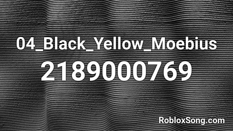 04_Black_Yellow_Moebius Roblox ID