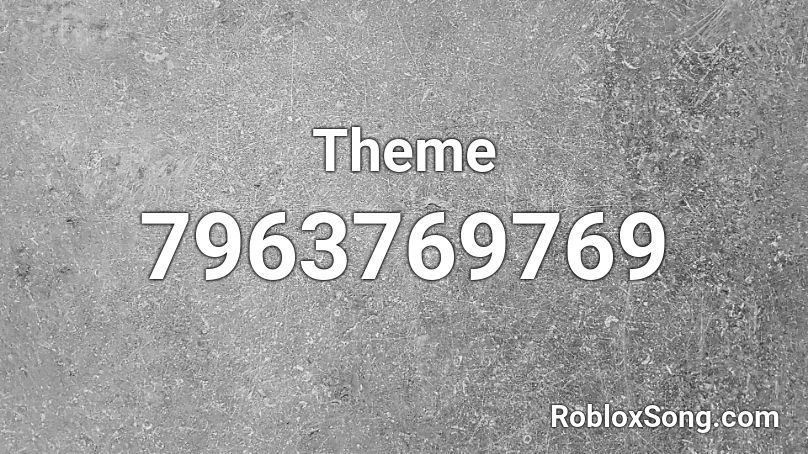 Theme Roblox ID