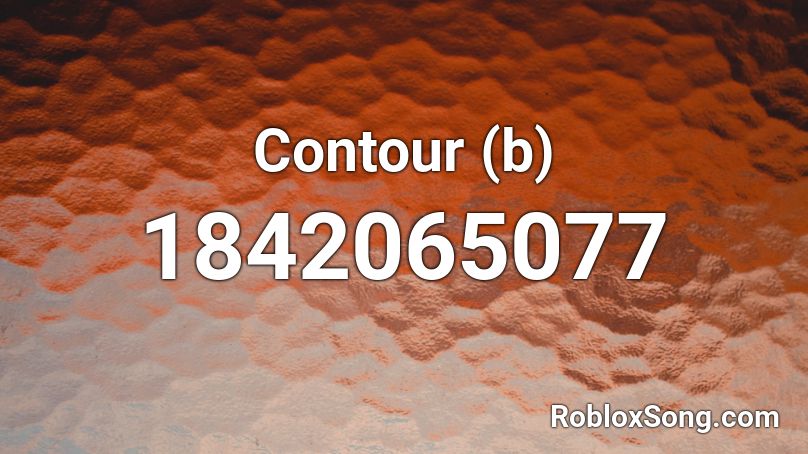 Contour (b) Roblox ID