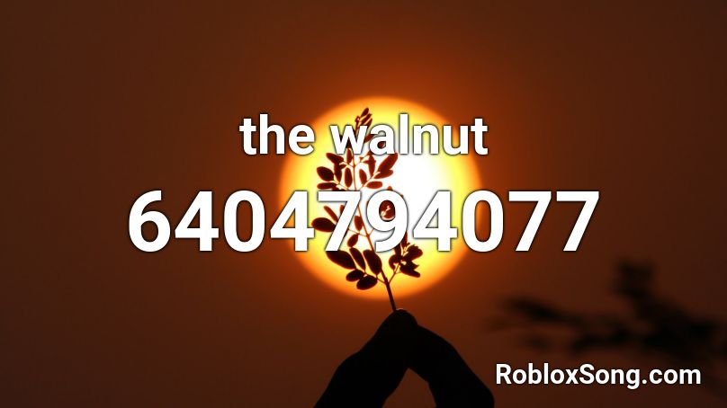 the walnut Roblox ID