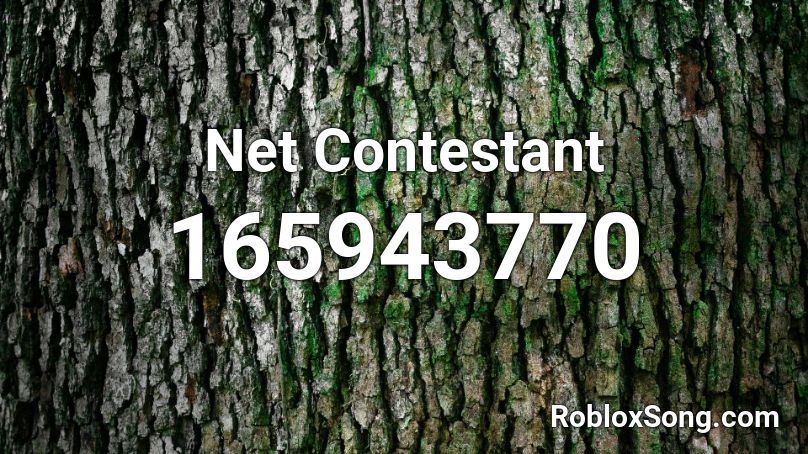 Net Contestant Roblox ID
