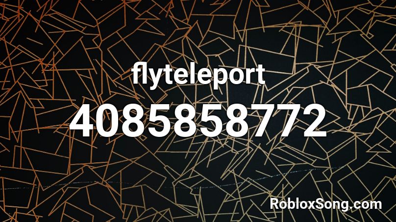 flyteleport Roblox ID