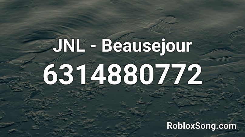 JNL - Beausejour Roblox ID