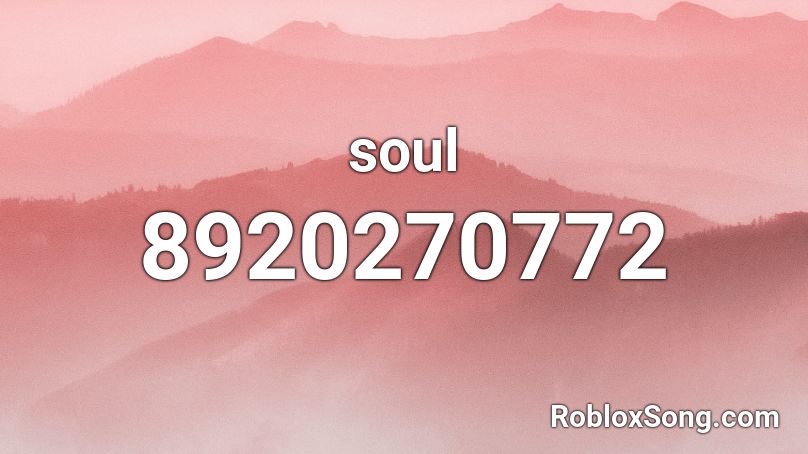 soul Roblox ID