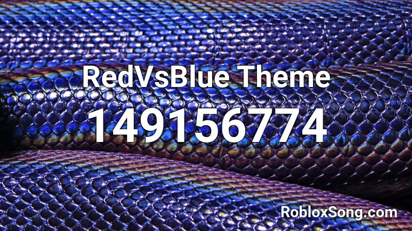 RedVsBlue Theme Roblox ID
