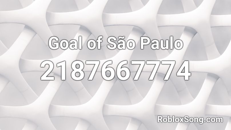 Goal of São Paulo Roblox ID