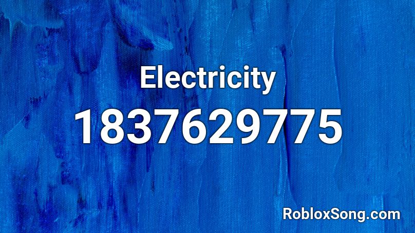 Electricity Roblox ID