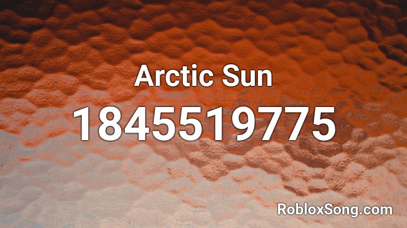 Arctic Sun Roblox ID