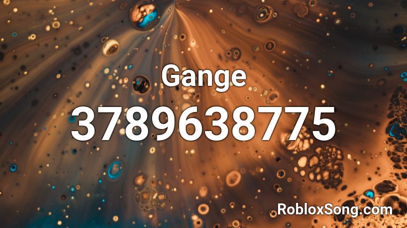 Gange Roblox ID