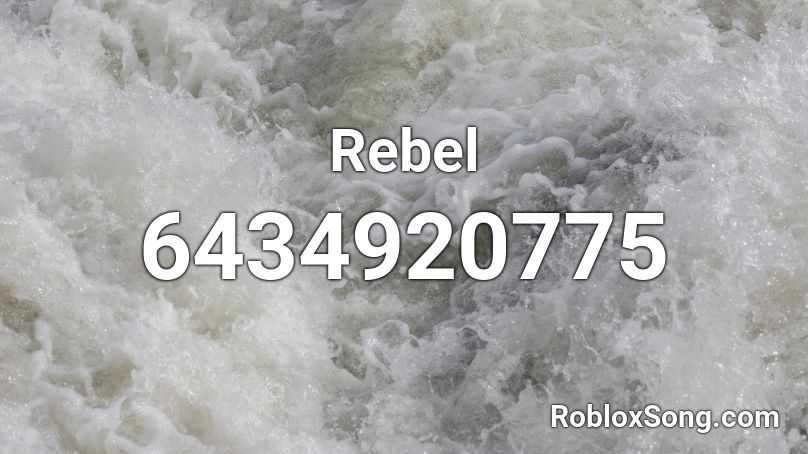 Rebel Roblox ID