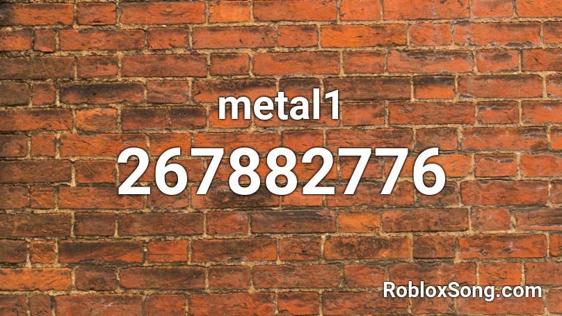 metal1 Roblox ID