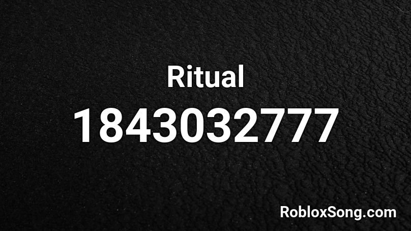 Ritual Roblox ID