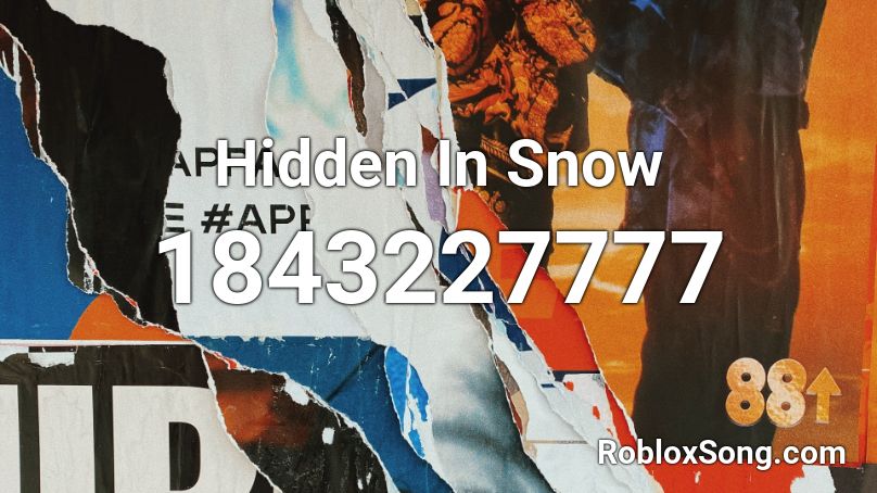 Hidden In Snow Roblox ID