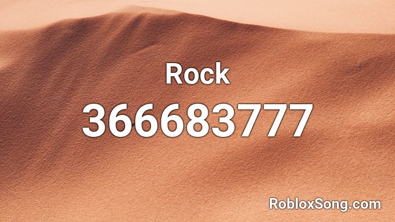 Rock Roblox ID