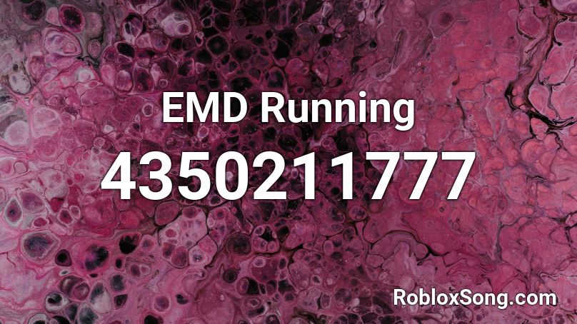 EMD Running Roblox ID