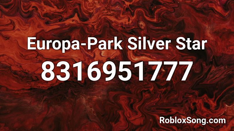 Europa-Park Silver Star Roblox ID