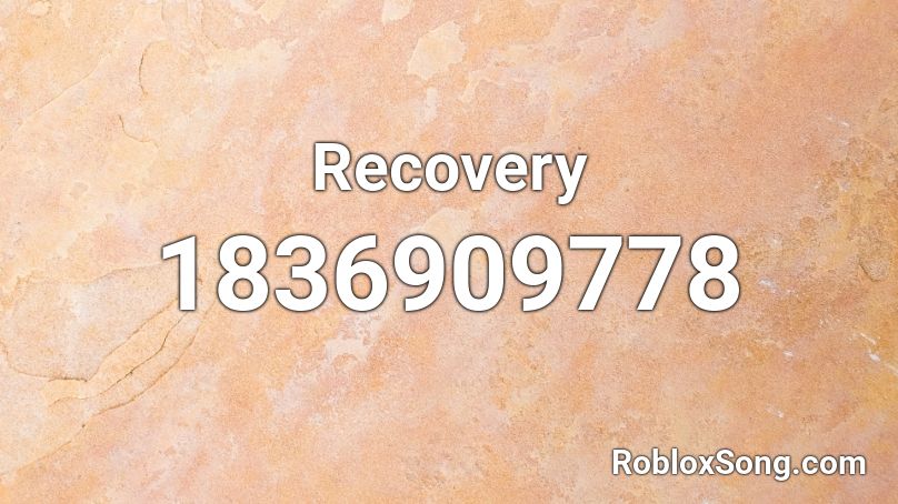 Recovery Roblox ID