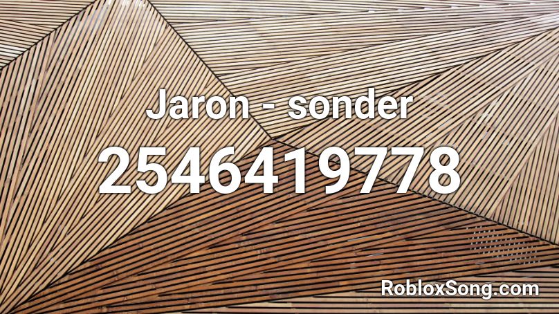 Jaron - sonder Roblox ID