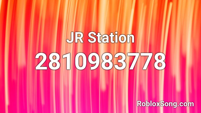 JR Station Roblox ID