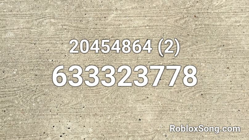 20454864 (2) Roblox ID