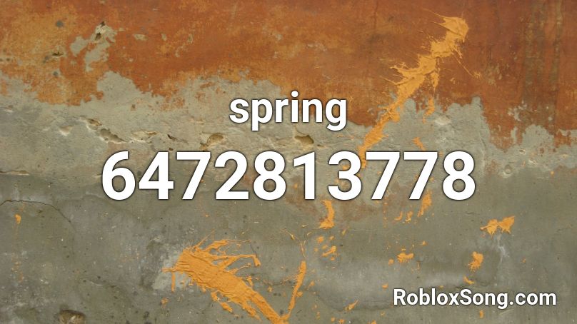 spring Roblox ID
