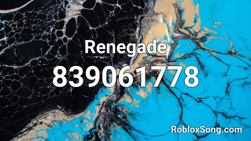 Renegade Roblox ID