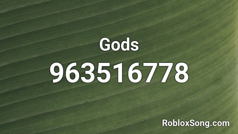 Gods Roblox ID