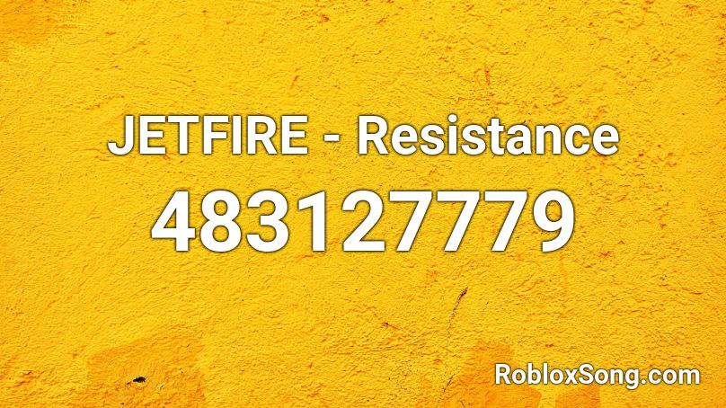 JETFIRE - Resistance Roblox ID