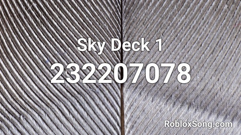 Sky Deck 1 Roblox ID