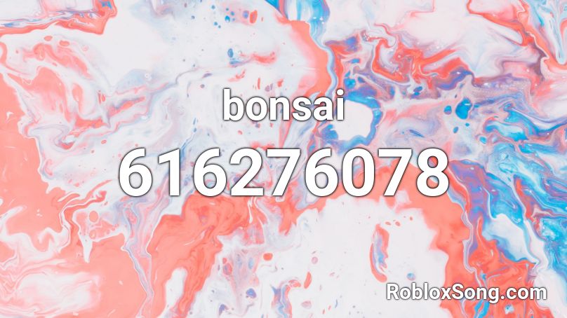 bonsai Roblox ID