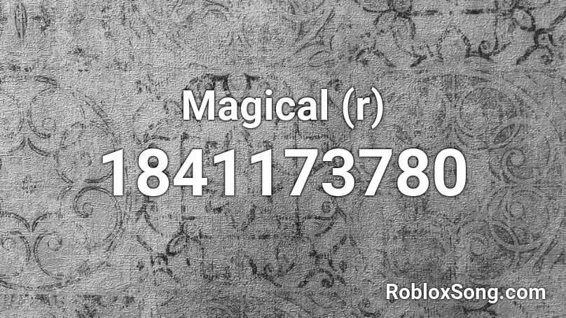 Magical (r) Roblox ID