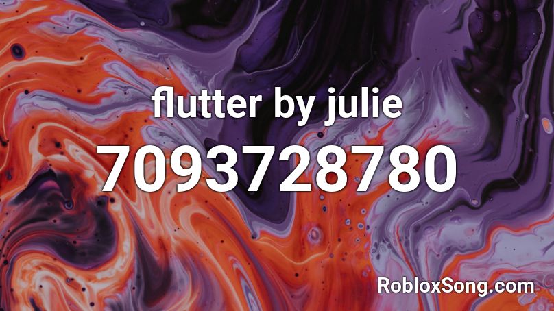 flutter by julie Roblox ID